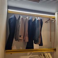 TUBI APPENDIABITI CABINA ARMADIO CON ILLUMINAZIONE