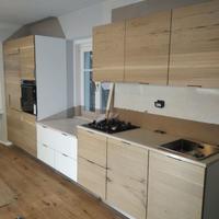 cucina con frontali rovere rustico venatura unica