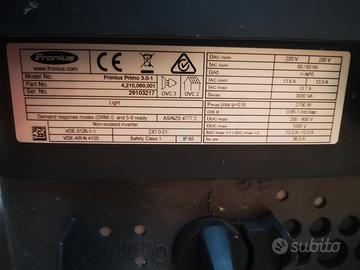 inverter fronius primo 3.0-1  3kw