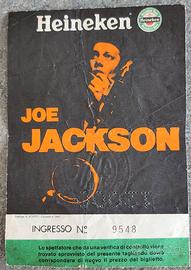 Biglietto concerto vintage Joe Jackson