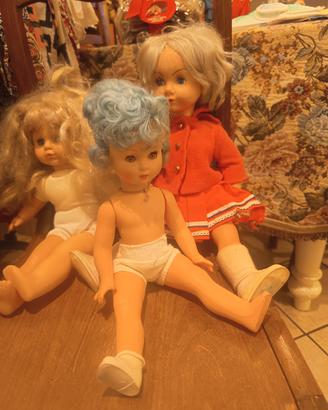 bambole anni 60 da collezione 