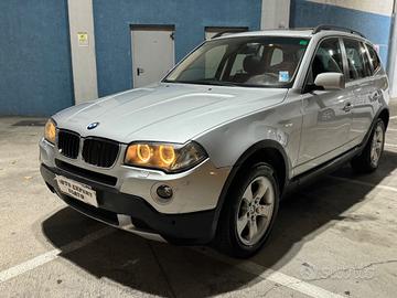 Bmw X3 2.0D 150CV FUTURA 2008 doppi tetto,navi,pel