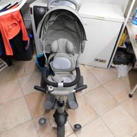 Bicicletta trio grigio