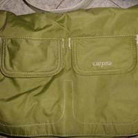 Borsa Carpisa verde giovane fresca multitasche