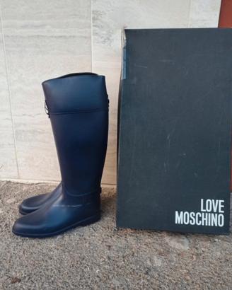 Stivali pioggia Moschino
