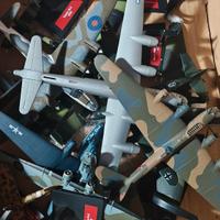 modellini aerei in metallo da guerra