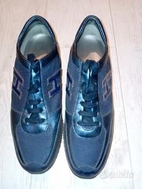 Scarpe Hogan blu usate poco