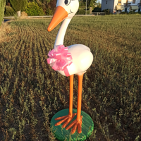 Cicogna nascita bambino/a