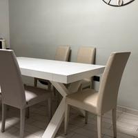 Tavolo con sedie 180x90