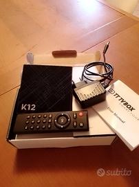 Tv box android modello k12