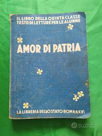 RR LIBRI -  AMOR DI PATRIA LIBRO SCUOLA PRIMARIA P
