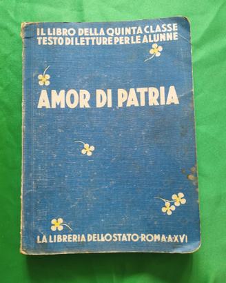 RR LIBRI -  AMOR DI PATRIA LIBRO SCUOLA PRIMARIA P