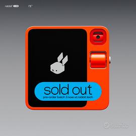 Rabbit r1 - ancora sigillato unico in Sardegna