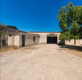 Capannone e Magazzino 200mq + terreno di 400mq