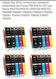 Cartucce compatibili stampante Canon
