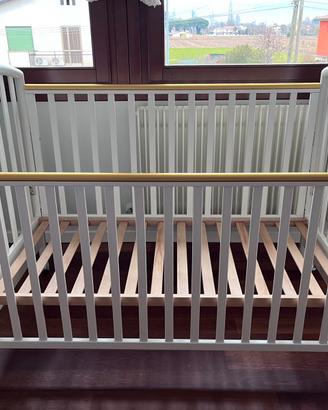 Lettino bimbo Pali bianco