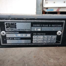 Telaio protezione originale same explorer