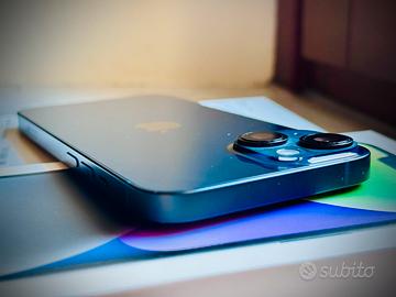 Apple iPhone 14 Blu 128 GB Batteria 87%