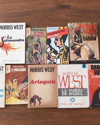 Lotto 9 libri Morris West in spagnolo – usati