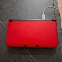 Nintendo 3DS XL Rosso+Giochi+scatola+accessori