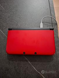 Nintendo 3DS XL Rosso+Giochi+scatola+accessori