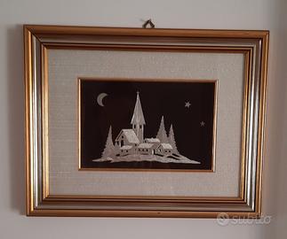 QUADRO IN ARGENTO. GIOIELLERIA PRESTA