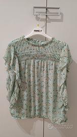 Camicetta t/shirt con maniche a volant