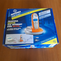 Cordless Brondi doppia linea telefono e internet