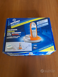 Cordless Brondi doppia linea telefono e internet