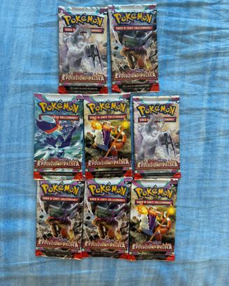 8 Bustine Evoluzioni a Paldea Pokemon  Sealed