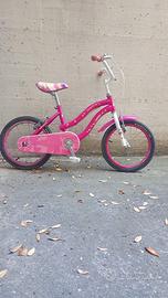 Bici bambina 5/9 anni ruote 16 pollici
