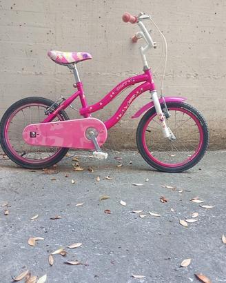 Bici bambina 5/9 anni ruote 16 pollici