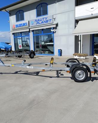 Carrello nuovo portata kg 750 senza freni scontato