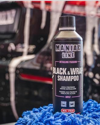Shampoo black e Wrap ma fra guanto omaggio