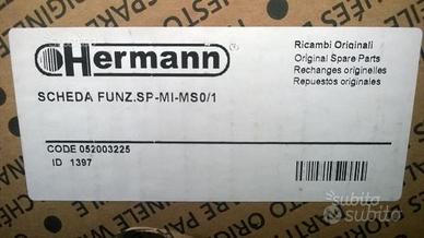 Scheda funzioni hermann cod. 052003225