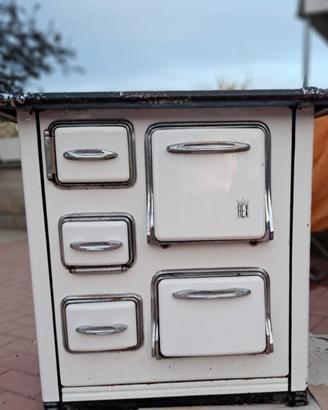 stufa a legna con forno  rex