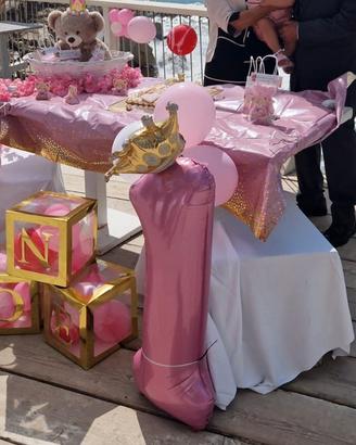 Gadget per allestimento primo compleanno