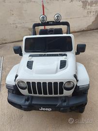 Auto Elettrica Bambini Jeep Wrangler Rubicon