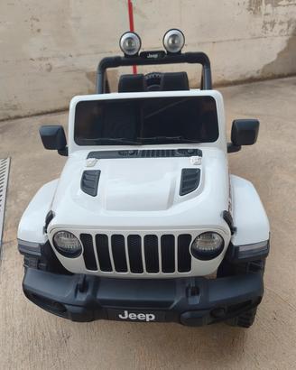 Auto Elettrica Bambini Jeep Wrangler Rubicon
