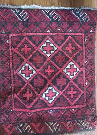 Vecchio Antico Tappetino tribale a mano 66×50 lana