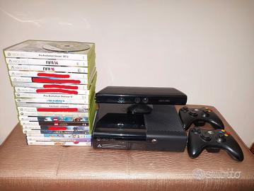 Xbox 360 250GB + 2 controller + Kinect + 13 giochi