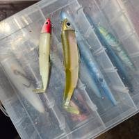 2 canne spinning scimano piu artificiali