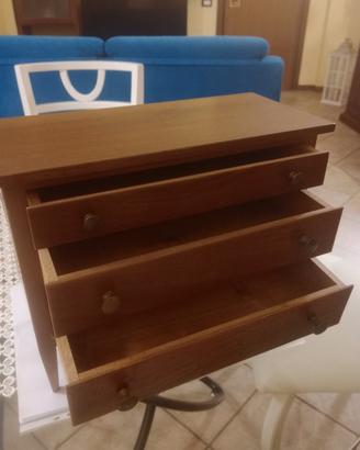 Portagioie in legno massello. vintage