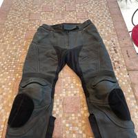Pantaloni da moto in pelle tg. 54