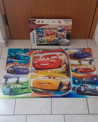 Puzzle Pavimento Clementoni Cars completo
