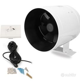 ventilatore estrattore in linea 220v brushless 75w