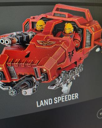 Land Speeder Space Marine Warhammer 40k Armageddon