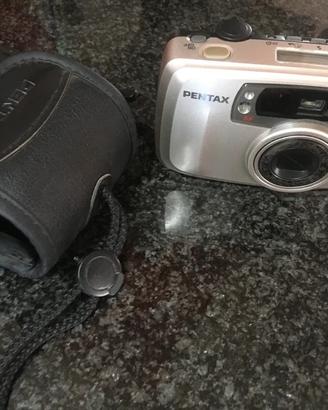 Fotocamera Pentax espio 738S analogica Top