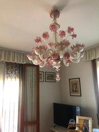 lampadario di murano