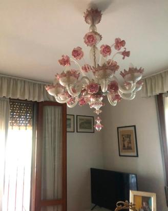 lampadario di murano